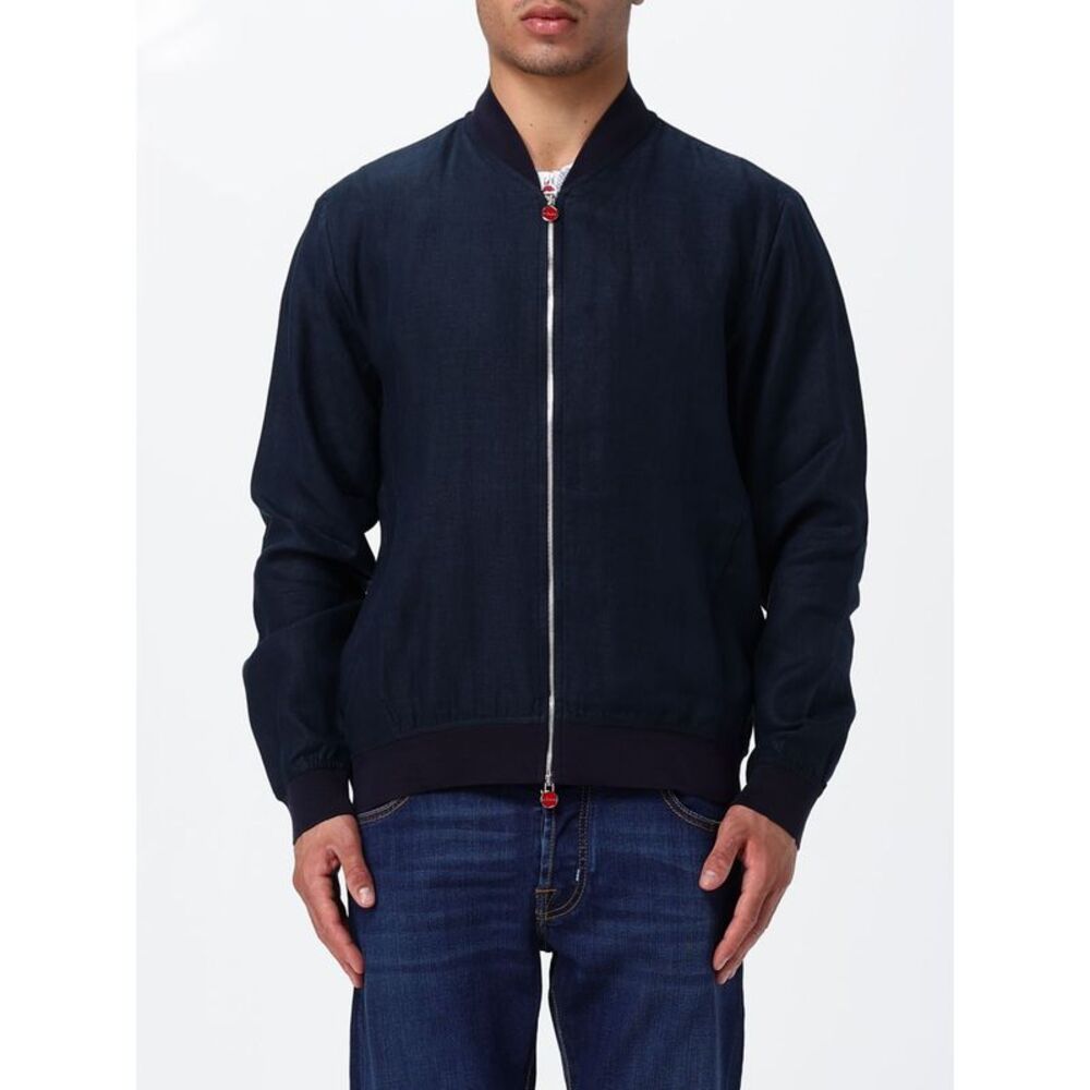 Kiton Jacket Men Navy